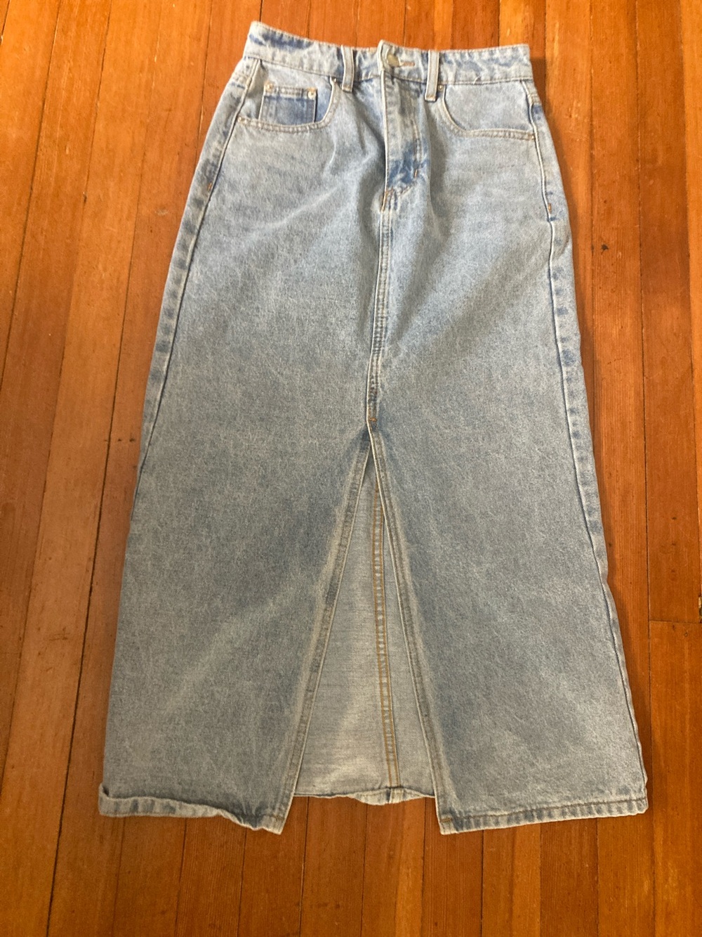SHEIN xs denim skirt